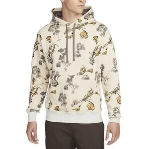 Nike Sportswear Club Hoodie Pullover Mens Fleece Floral XL